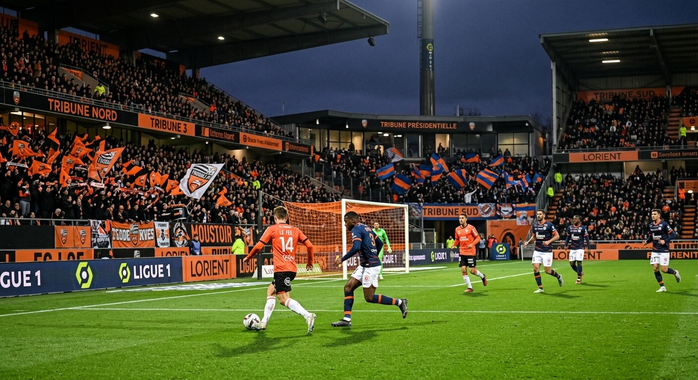 Avis Lorient contre Montpellier du 20/02 au Stade Yves Allainmat - Le Moustoir